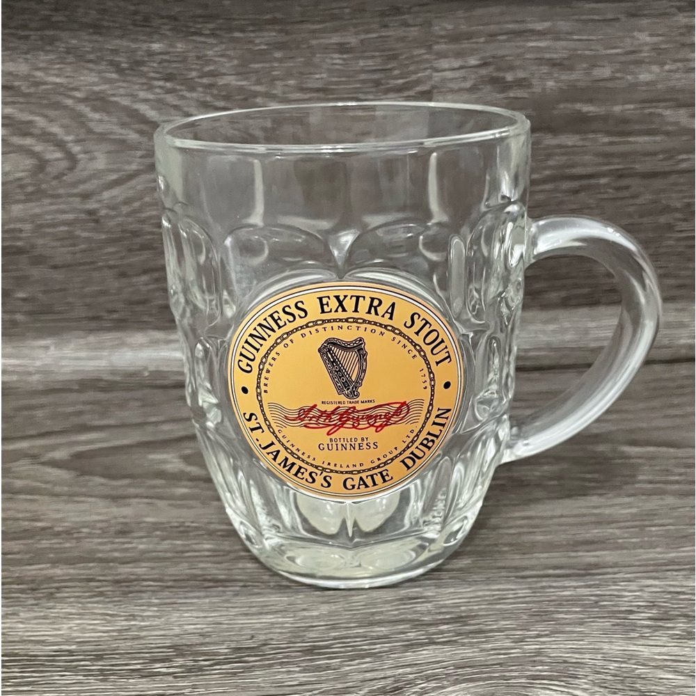 Guinness Glass Tankard Beer Mug